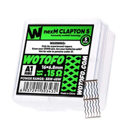 NexMesh Clapton A1 Ni80 0,15ohm – Wotofo