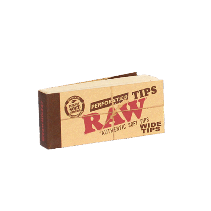 Perforated Wide Tips – Raw