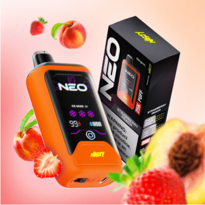 nasty 25k taff neo 25000 puffs strawberry peach