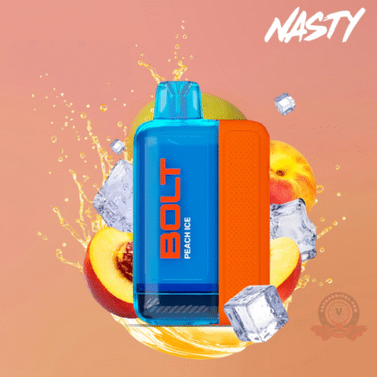 nasty bolt 50k taff 50000 puffs peach ice