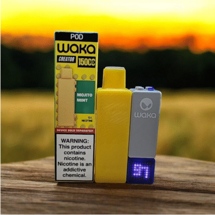 pod creator waka lego 15k puff 15000 taff mojito mint