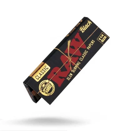 Black Standard 1&1/4 Rolling Papers – Raw