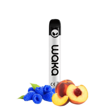 waka 2500 puffs peach blue raspberry