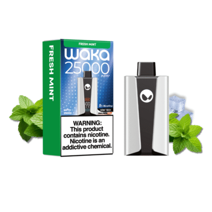 waka 25000 puffs 25k taffs fresh mint