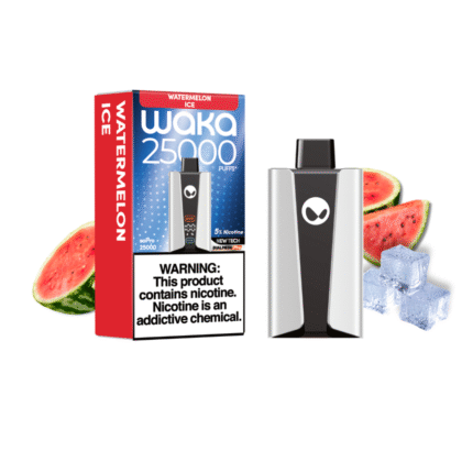 waka 25000 puffs 25k taffs watermelon ice