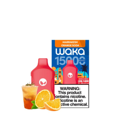 waka kick 15k Marrakech Orange Soda 15000 puffs