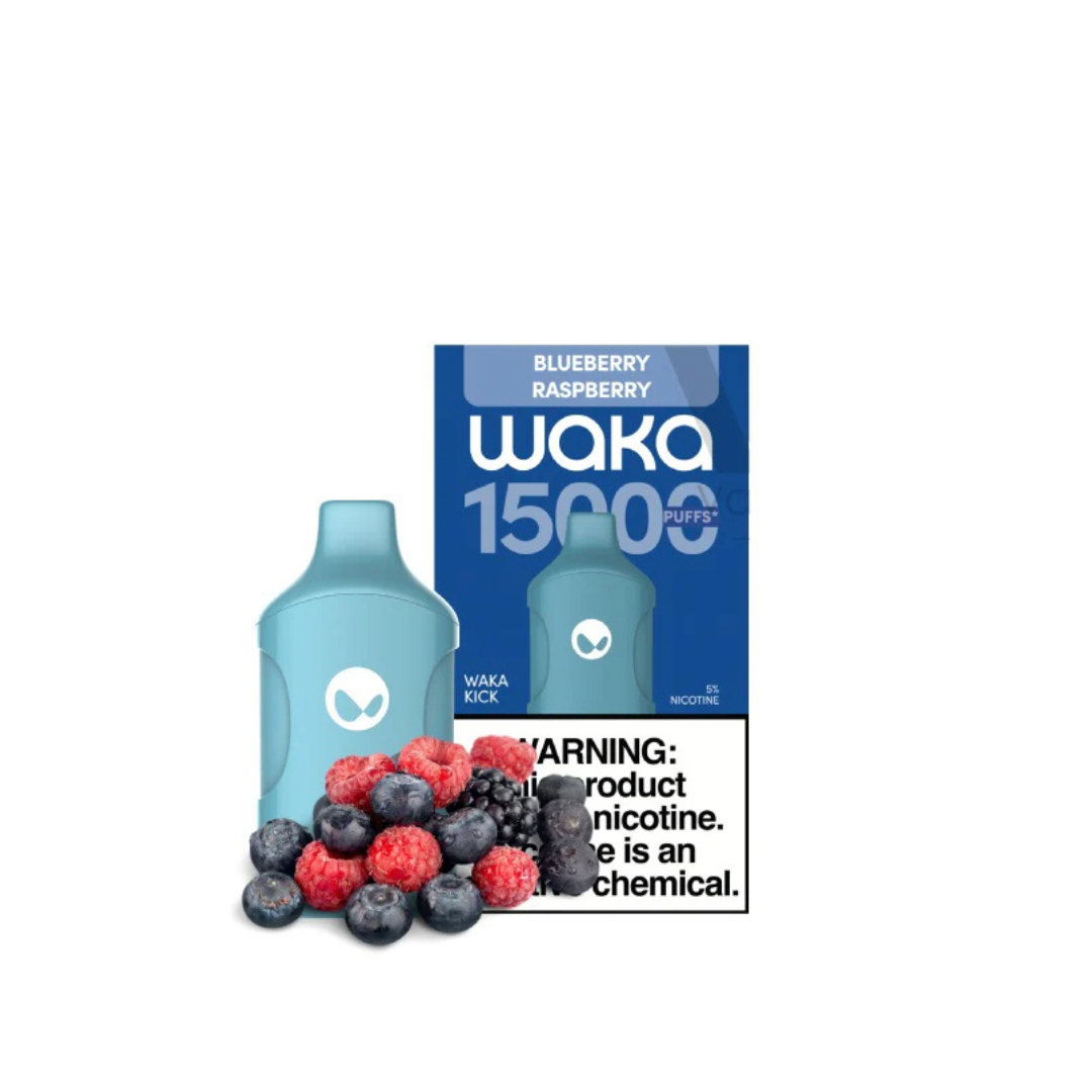 waka kick 15k blueberry raspberry 15000 puffs