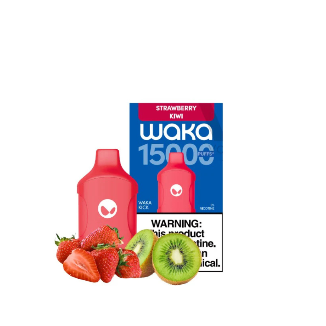 waka kick 15k strawberry kiwi 15000 puffs