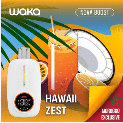 waka nova boost 18000 puffs 18k hawaii zest