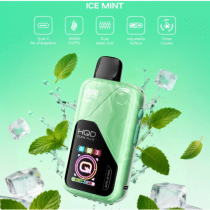 HQD 40K puff 40000 taff ice mint