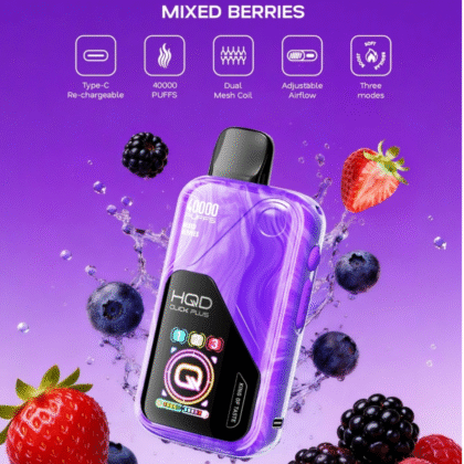 HQD 40K puff 40000 taff mixed berries