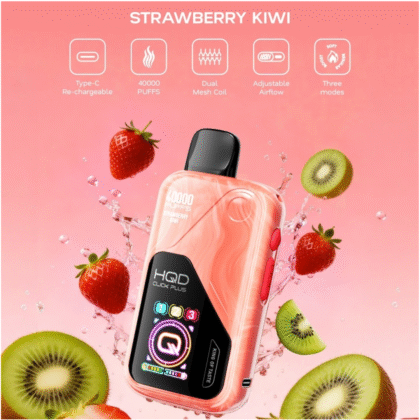 HQD 40K puff 40000 taff strawberry kiwi