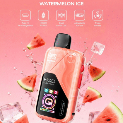 HQD 40K puff 40000 taff watermelon ice