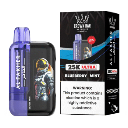 fakher 25k ultra blueberry mint 25000 puff taff