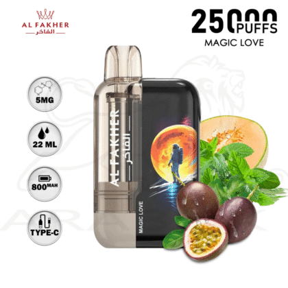 fakher 25k ultra magic love 25000 puff taff