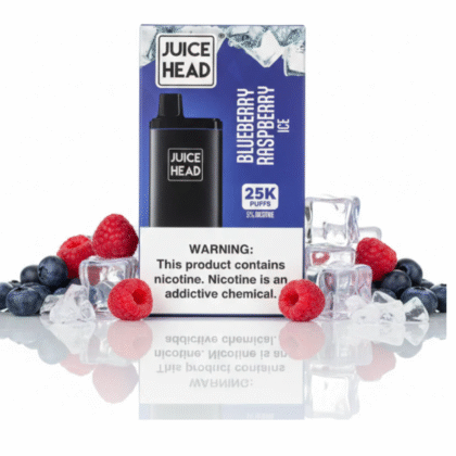juice head 25k - blueberry raspberry ice 25000 taff puff taffs puffs