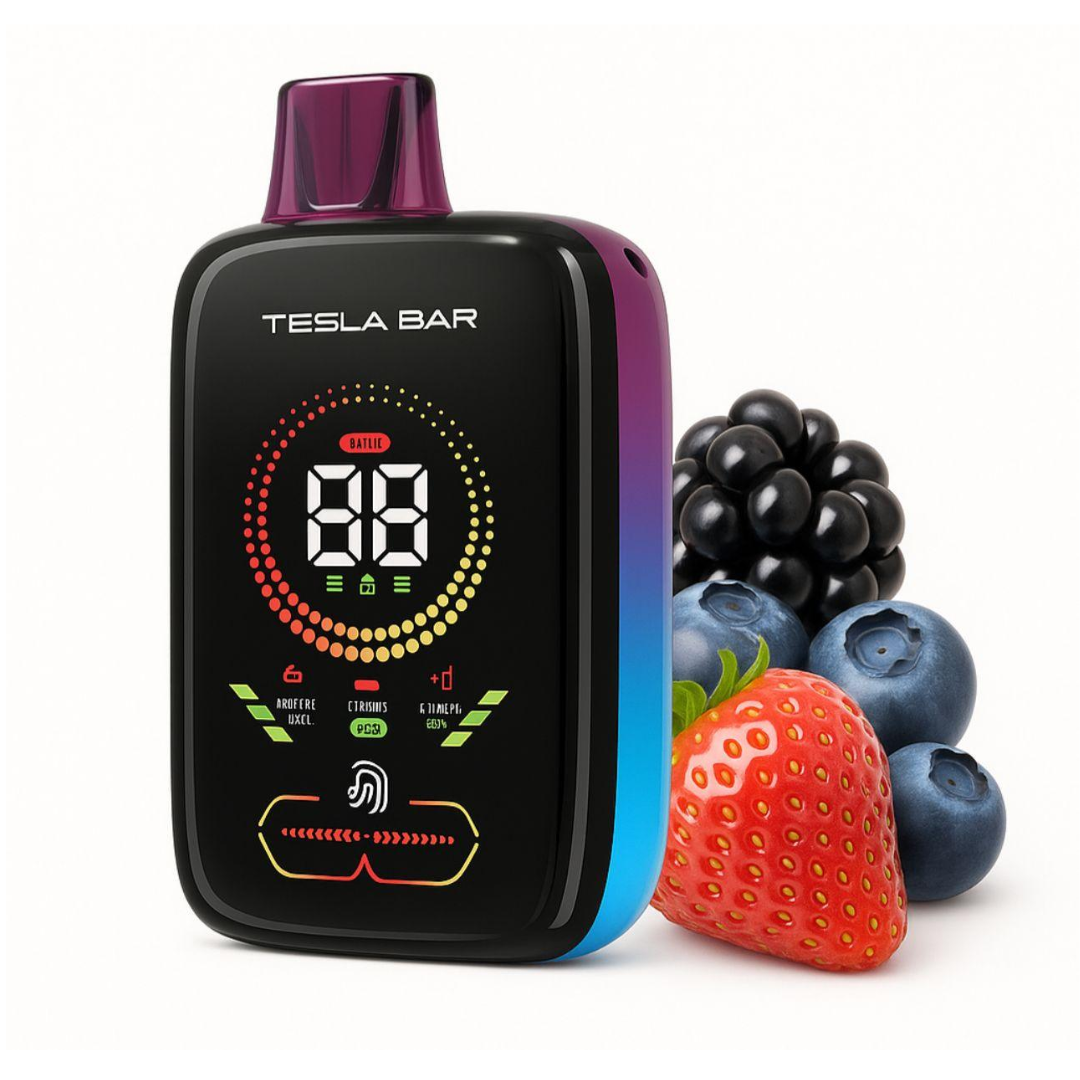tesla bar 25K puffs 25000 taff mix berries