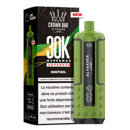 al fakher 30k puff taff menthol 30000 puffs