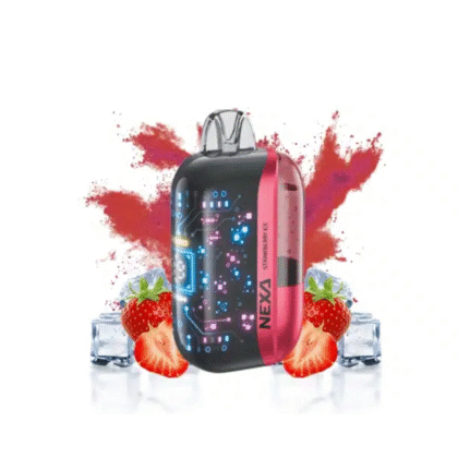 nexa dragbar 40k 40000 puffs taff taffs puff strawberry ice