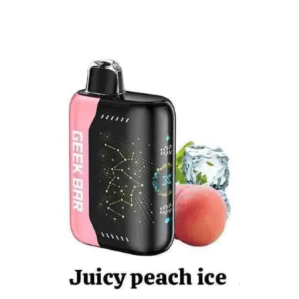 geekbar 25K taffs puff 25000 puffs taff juicy peach