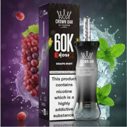 fakher 60k taffs grape mint 60000 puffs