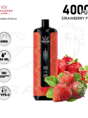 AL FAKHER CROWN BAR MEGAMAX 40000 PUFFS 6MG Experience long-lasting performance with the AL FAKHER Crown Bar MegaMax, a premium disposable vape designed for power and convenience. Delivering an im (3)