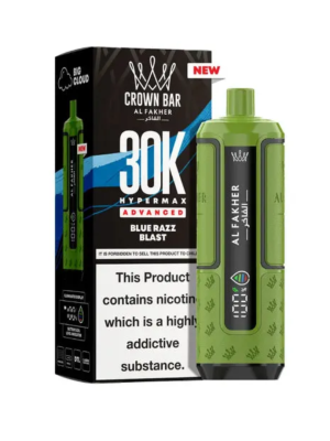 al fakher 30k puff taff blue razz blast 30000 puffs