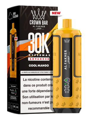al fakher 30k puff taff cool mango 30000 puffs