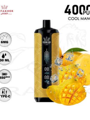 al fakher 40k puffs 40000 taffs cool mango