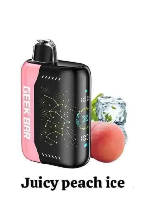 geekbar 25K taffs puff 25000 puffs taff juicy peach